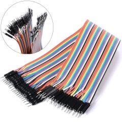 20cm 40 Pin Ayrılabilen Erkek-Erkek Jumper Dupont Kablo