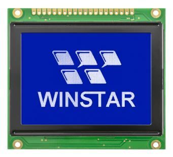 128x64 Grafik Lcd Ekran Mavi - WG12864C-TMI-V#N