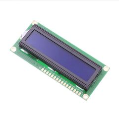 2x16 Lcd Display Ekran Sol Üst Mavi Üzerine Beyaz