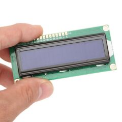 2x16 Lcd Display Ekran Sol Üst Mavi Üzerine Beyaz