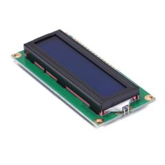 2x16 Lcd Display Ekran Sol Üst Mavi Üzerine Beyaz
