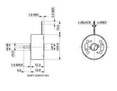 RF-300 3-6V DC Motor - Hobi ve Oyuncak Motoru
