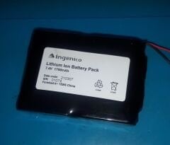 Li-Ion 7.4V 1700mAh BMS Devreli Batarya Şarjlı Pil