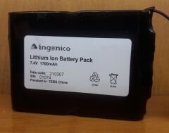 Li-Ion 7.4V 1700mAh BMS Devreli Batarya Şarjlı Pil