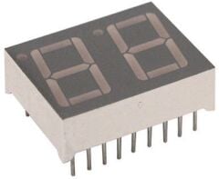 14mm 2'li Ortak Anot Display - KPD-5261BSRND