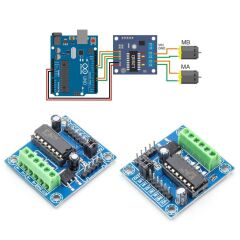 Mini 4 Kanal L293D Motor Sürücü Kartı