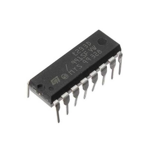 L293D Motor Sürücü Entegresi - DIP16 Kılıf