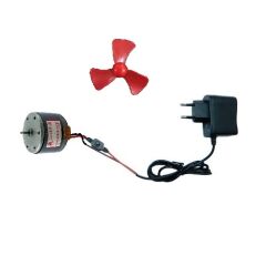 Adaptörlü Anahtarlı Basit Motor Deney Seti - Öğrenci Elektrik Devresi