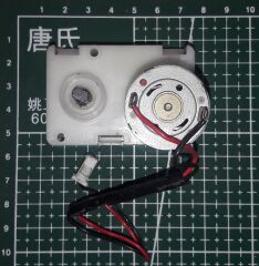 DC 9-24V Plastik Redüktörlü L Tipi Motor