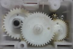 DC 9-24V Plastik Redüktörlü L Tipi Motor