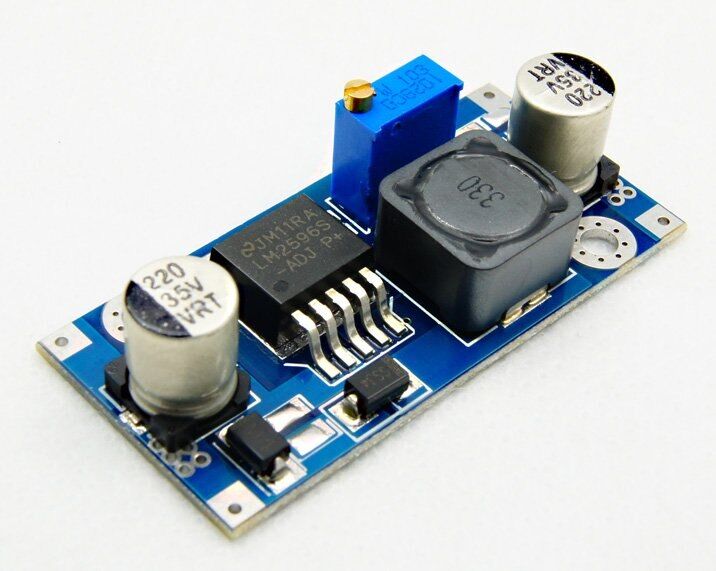 Ayarlanabilir 3A Mini Güç Kaynağı Voltaj Düşürücü LM2596 Modül