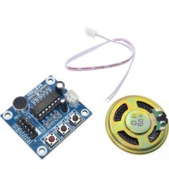 ISD1820 Ses Kayıt Modülü (Mikrofonlu) + Mini Hoparlör