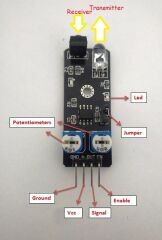 KY-032 4pin IR Kızılötesi Engel Algılama Sensörü 38 kHz IR Alıcı Verici Tekli Sensör Kartı 4 Pin