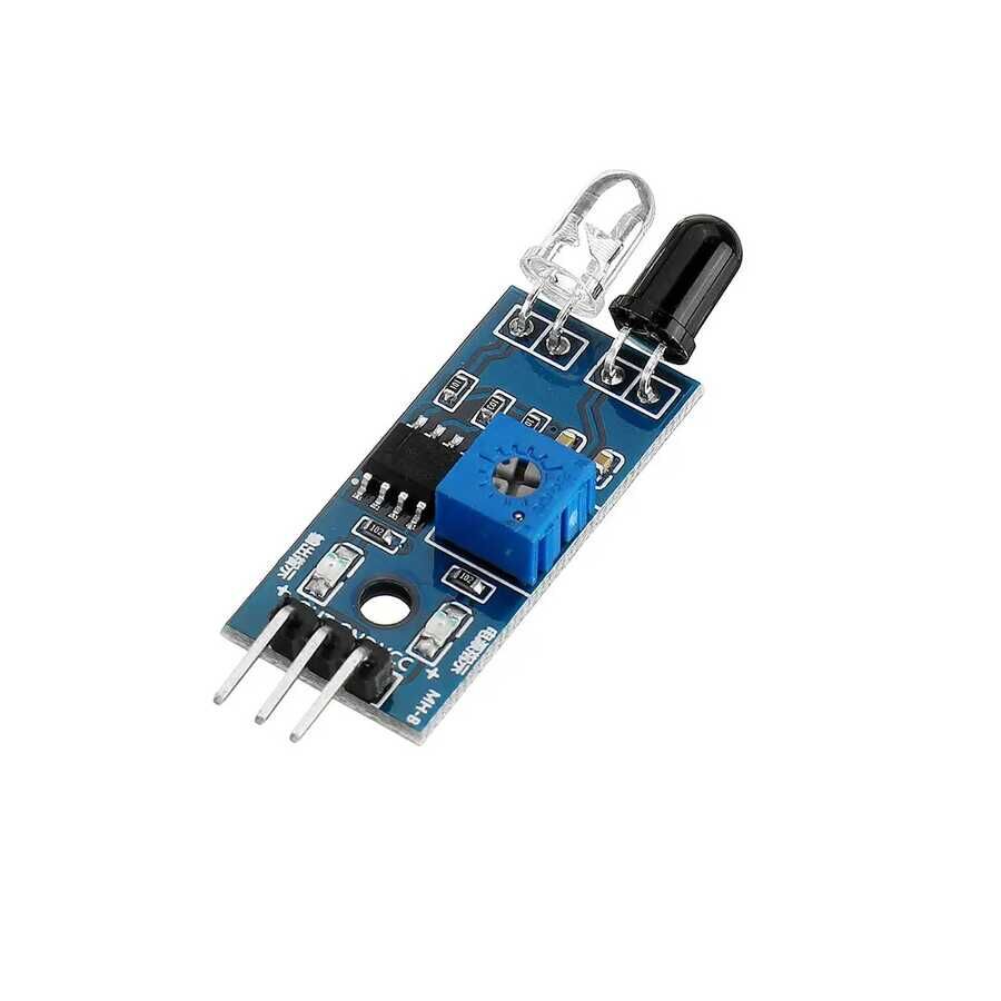 Arduino IR Alıcı Verici Sensör Modülü Kızılötesi Engelden Kaçma Bariyer Sensörü Modülü 3 Pin