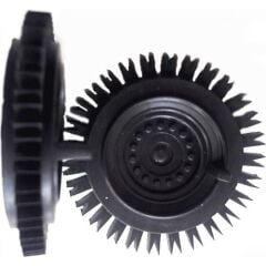 Tırtıklı Tekerlek Ø50mm 10 Adet Akıllı Araba Robot İçin