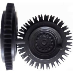 Tırtıklı Tekerlek Ø50mm 10 Adet Akıllı Araba Robot İçin