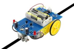 Çizgi İzleyen Çizgi Takip Eden Robot - Monteli Montajlı