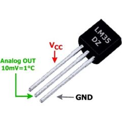 Arduino Sıcaklık Sensörü (LM35)