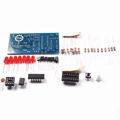 DC 5V Elektronik Zar CD4017 NE555 5mm LED Hobi Devresi DIY Lehimleme Kiti - Demonte(Montesiz)