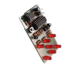 DC 5V Elektronik Zar CD4017 NE555 5mm LED Hobi Devresi DIY Lehimleme Kiti - Demonte(Montesiz)