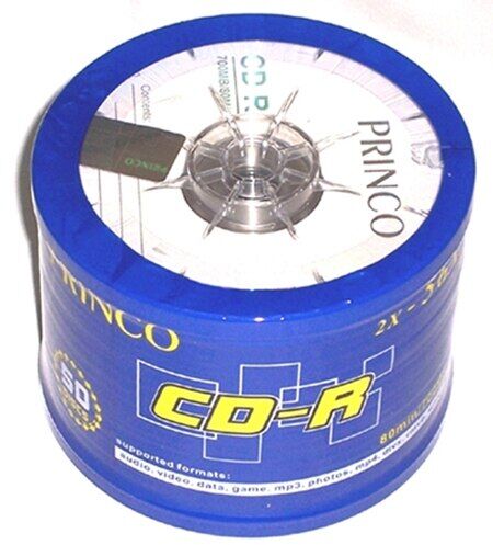 Princo Cd-R 700Mb-80Min 56X 50Li Rulo Shrink