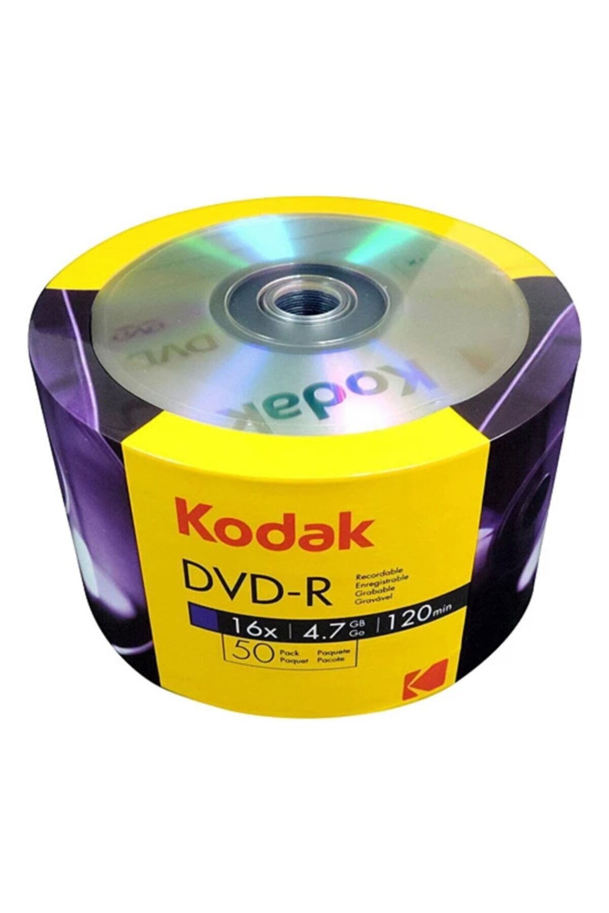Kodak Dvd-R 4.7gb 120min 16x 50'li Shrink