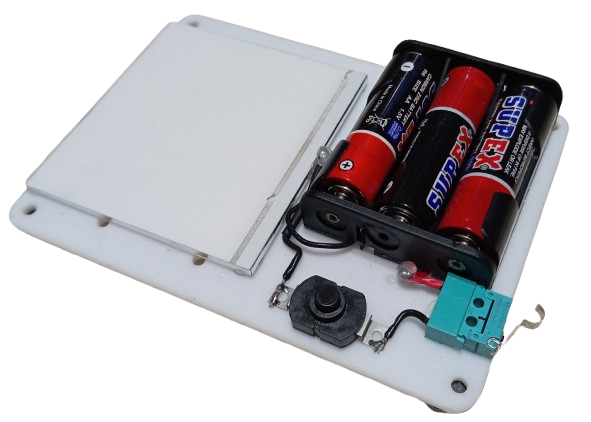 Led Panelli Switchli Pilli Mıknatısla Monte Edilen Başucu ve Dolap İçi Aydınlatma Gece Lambası