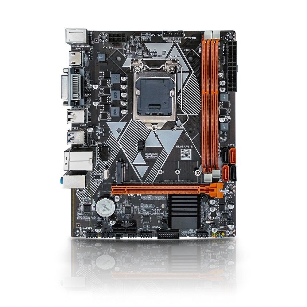 Turbox WorkTeam B85(H81) Intel H81 1600 MHz DDR3 Soket 1150P VGA HDMI M.2 mATX Anakart