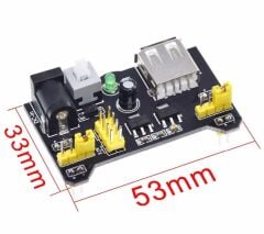 Kutulu Breadboard Power 65'li Jumper Kablo Adaptörlü Elektronik Deney Seti