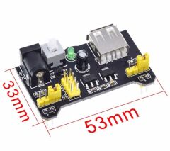 MB-102 Breadboard, 65'li Erkek Erkek Jumper Kablo, Breadboard Güç Kartı