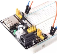 MB-102 Breadboard, 65'li Erkek Erkek Jumper Kablo, Breadboard Güç Kartı