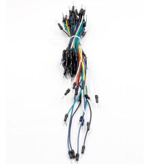 Kutulu Breadboard Power Jumper Kablo Kiti Adaptörlü Elektronik Deney Seti