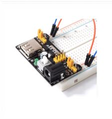 Robotik Kodlama Arduino Temel Seviye Elektronik Başlangıç Seti - Kutulu MB-102 Breadboard Güç Kartı ve Adaptörlü