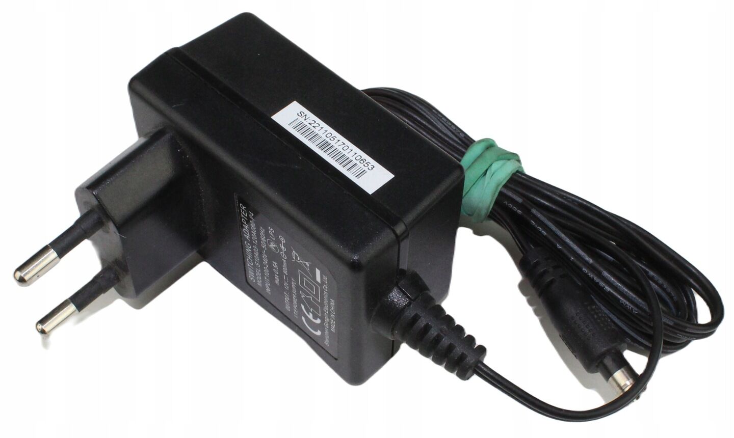 12V 0.8A Modem ve Arduino Uyumlu Plastik Kasa Priz Tipi Adaptör S10A03-120A080-P4