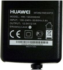 Huawei 12V 2A Modem ve Arduino Uyumlu Plastik Kasa Priz Tipi Adaptör HW-120200E6W