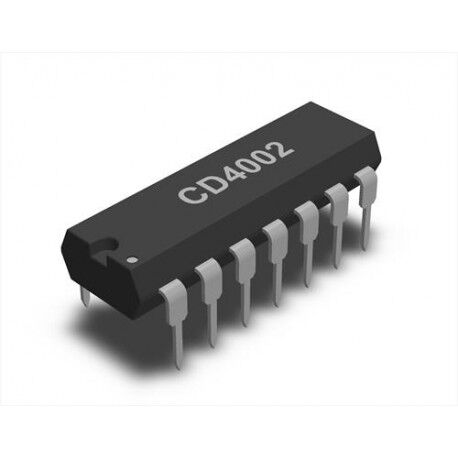 CD4002 Dört Girişli Nor Kapısı Entegresi 4002