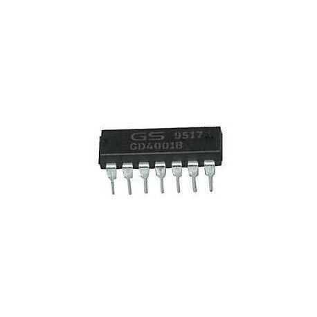 CD4001 İki Girişli Nor Entegresi DIP 4001