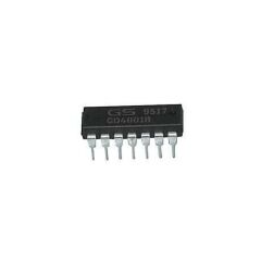 CD4001 İki Girişli Nor Entegresi DIP 4001