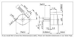 NMB PM20S-020 Step Motor 12v