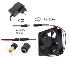 Adaptörlü Fanı Soketli Elektrik Deney Seti - Öğrenci Elektrik Devresi