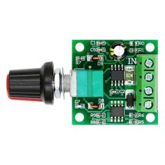 DC 1.8-12V 2A Pwm Motor Hız Kontrol Kartı Tek Yönlü