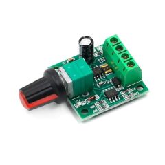 DC 1.8-12V 2A Pwm Motor Hız Kontrol Kartı Tek Yönlü