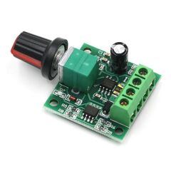 DC 1.8-12V 2A Pwm Motor Hız Kontrol Kartı Tek Yönlü