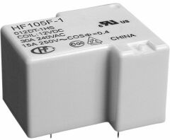 Hongfa HF105F-1/012DT-1HSTF 12V 30A Minyatür Pcb Güç Rölesi - 5 Adet