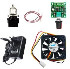 Fan Hızı ve Lamba Parlaklığı Ayarlama Elektrik Devresi - Öğrenci Deney Seti
