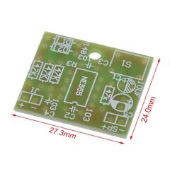 DC 5V Ding Dong Kapı Zili NE555 Hobi Devresi DIY Lehimleme Kiti - Demonte(Montesiz)