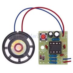 DC 5V Ding Dong Kapı Zili NE555 Hobi Devresi DIY Lehimleme Kiti - Demonte(Montesiz)