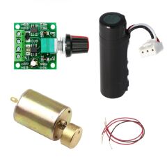 Hız Ayarlı Titreşim Motoru Elektrik Deney Seti - Öğrenci Elektrik Devresi