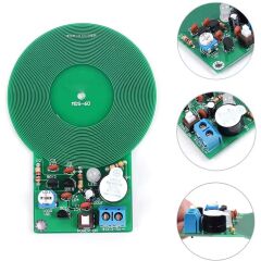 DC 3-5V Metal Dedektör 60mm Temassız Sensör Hobi Devresi DIY Lehimleme Kiti - Demonte(Montesiz)