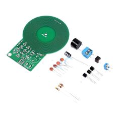 DC 3-5V Metal Dedektör 60mm Temassız Sensör Hobi Devresi DIY Lehimleme Kiti - Demonte(Montesiz)
